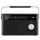 JVC Portable Radio RA-E315B Black