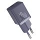 3. Baseus GaN5 30W USB-C EU Wall Charger with Purple Cable Baseus Dynamic 3 USB-C 100W 1m - Purple