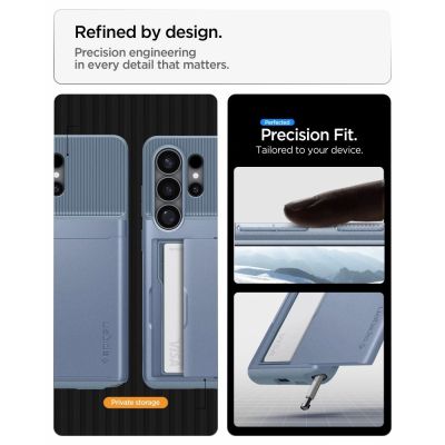 9. Spigen Slim Armor CS Case for Samsung Galaxy S26 Ultra - Blue