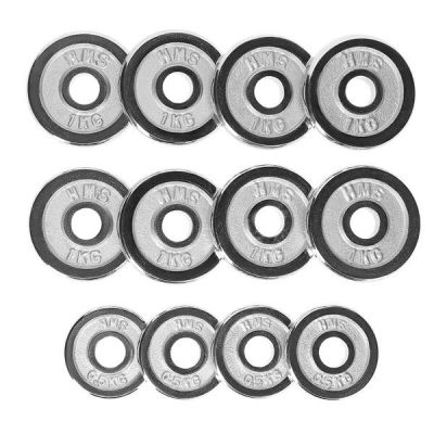 22. Dumbbells in a case CHROME HMS 2x7.5kg STC15