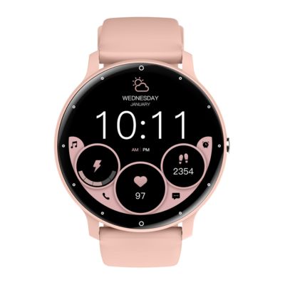 2. Rubicon RNCF16-1 Pink Women's Smartwatch