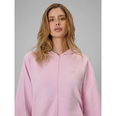5. Women's regular hooded sweatshirt 4F 4FRSS26TSWSF2990-56S