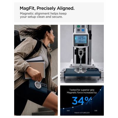 11. Spigen AirSkin Aramid MagFit MagSafe Case for Samsung Galaxy Z Fold 8 Ultra - Navy Blue