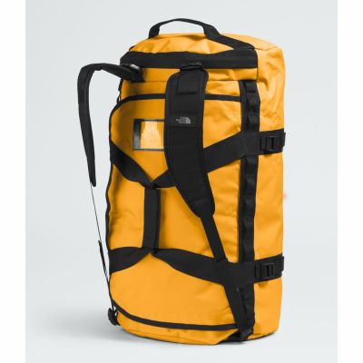 4. Base camp duffel bag m-summit gold-tnf black-npf THE NORTH FACE