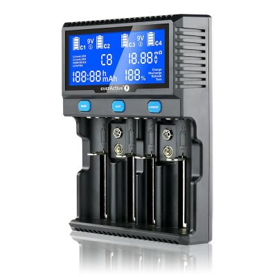 EVERACTIVE CHARGER FOR LI-ION AND NI-MH CYLINDRICAL BATTERIES UC4200
