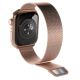7. Puro Milanese Stainless Steel Apple Watch Band 38/40/41mm - Pink