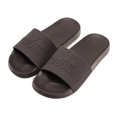 15. Kubota basic plain brown pool flip-flops K25SS-101-001-21-1