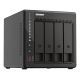 4. Qnap TS-453E-8G, Tower, 4 x 2.5"/3.5" SATA, Intel Celeron J6412 4C/4T, 8 GB DDR4 onboard not expandable, 2 x 2.5GbE, External adapter (PSU)