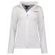 Geographical Norway TUG FZ WHITE DB LADY 268 Women’s Fleece Jacket (WA1726F/GN-WHITE)