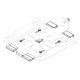2. LANCOM LX-7000 T-Bar Mount (Bulk 5) WLAN Access Point Mount