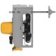 6. Circular saw without battery and charger DeWalt DCS391NT (460W; 165mm)