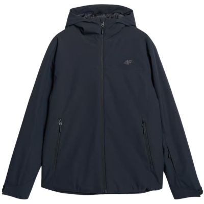 12. Men's ski jacket 4F M0787 deep black 4FWAW25TTJAM0787 20S