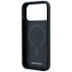 7. Mercedes Leather Mesh with Bow Line MagSafe Case for iPhone 18 Pro / 17 Pro - Blue