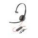27. Poly Blackwire 3220 Stereo USB-C Black Headset + USB-C/A Adapter (Bulk) 8X2J9A6