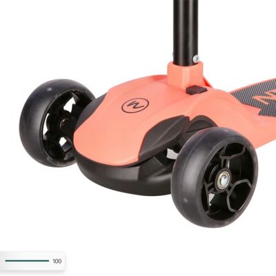 5. NILS FUN HLB122 LED pink children's scooter