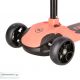 5. NILS FUN HLB122 LED pink children's scooter