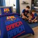 6. FC Barcelona cotton bedding set 140x200 + 70x90 cm FCB-4515BL