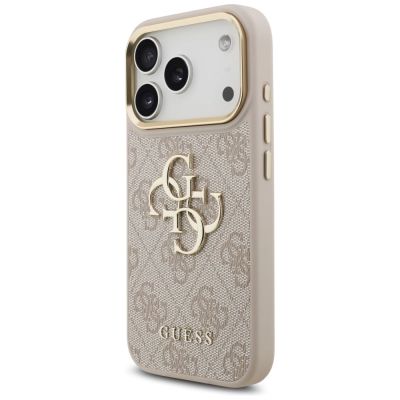 2. Guess 4G Big 4G Classic Logo Case for iPhone 17 Pro - Rose Gold