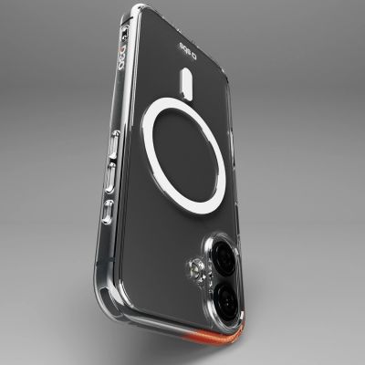 4. SBS Extreme Mag D3O MagSafe iPhone 16 Case - Transparent
