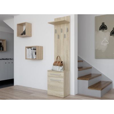 2. DUO SHOE CABINET HANGER SONOMA OAK