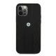 3. BMW Leather Curve Perforate Case for iPhone 12 / iPhone 12 Pro - Black