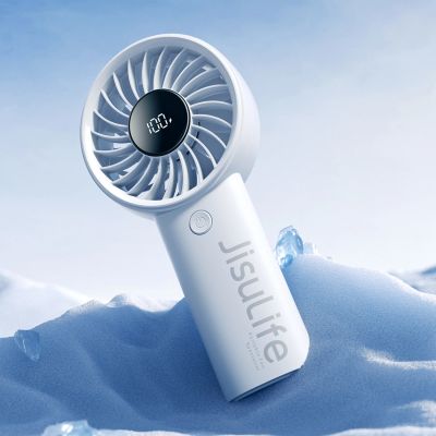 4. Jisulife Handheld Fan Life4 3600mAh Portable USB Fan - Gray