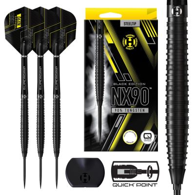 Harrows NX-90 Black Edition QP darts 90% steeltip