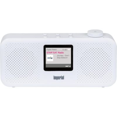 Imperial DABMAN 16 Clock Analog and Digital White