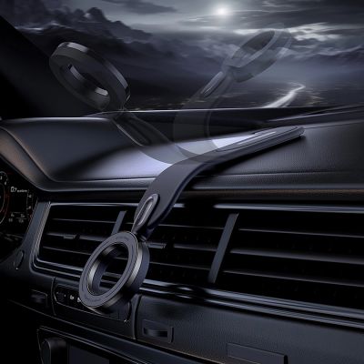 10. Baseus C02 Go Series MagSafe Compatible Dashboard Mount - Black