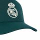 3. Adidas Real Madrid RMCF Away Snap Back Cap Green KS8120
