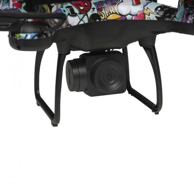 3. Denver DCH-350 Quadcopter Drone with Camera 4 Rotor 1 MP 1600 mAh Multicolor