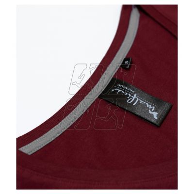 6. Malfini Action V-neck T-shirt W MLI-70186 garnet