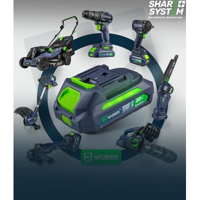 9. Cordless pressure washer 300 l/h 20 V W04322 WUBER
