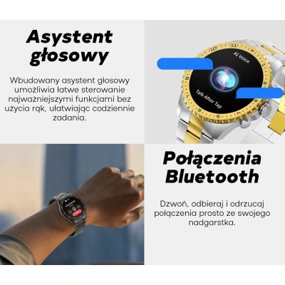 16. GRAVITY GT16-2 Black / Black Bracelet Men's Smartwatch