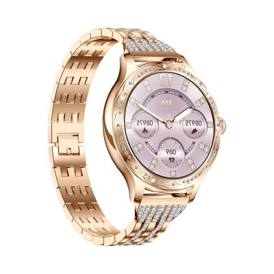 7. VELTORI VT350-1 Women's Smartwatch Rose Gold Bracelet