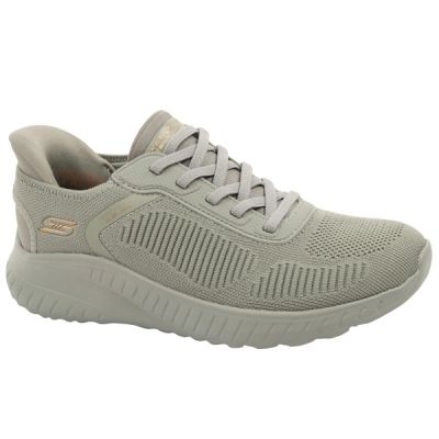 Skechers Bobs Squad women's slip-on sneakers olive