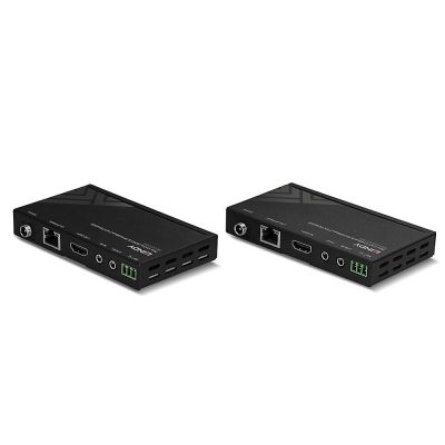 2. Lindy 38139 AV Extender AV Transmitter and Receiver Black