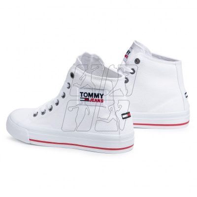 4. Tommy Jeans Midcut Vulc M EN0EN01370-YBR shoes