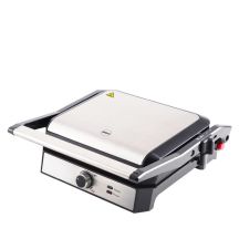 ELDOM CONTACT GRILL GK200 2000W, TEMPERATURE CONTROL, TWO FAT CONTAINERS, PLATES WITH NON-STICK COATING