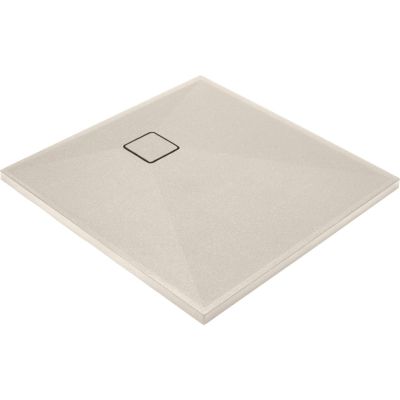 Square granite shower tray 80x80 cm