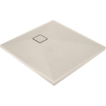 Square granite shower tray 80x80 cm