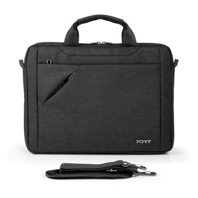 6. Port Designs Sydney 35.6 cm (14") Messenger Case Black