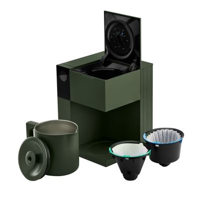 5. Aiden drip coffee machine, forest green, FELLOW