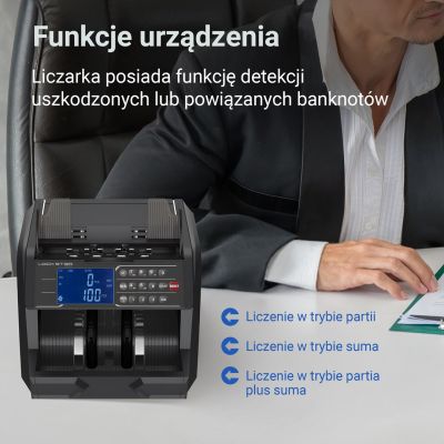 7. Extralink LockStar MG X-600 UV, IR professional banknote counter