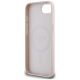7. Guess Grained Ring MagSafe iPhone 16e Case - Pink
