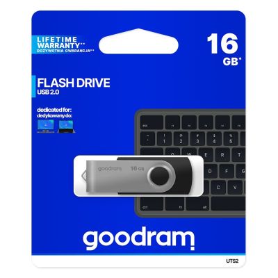 5. GoodRam Twister UTS2-0160K0R11 pendrive (16GB; USB 2.0; black)