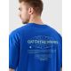 5. Men's oversize printed T-shirt 4F 4FRSS24TTSHM2535-36S