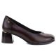 2. Women's pumps, chocolate high heels, Potocki 25-12712
