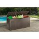 2. Keter Hollywood Rectangular Storage Box Brown