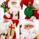 3. DECORATIVE SANTA CLAUS 25 CM